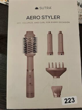 Sutra Aero Styler - Pink Dry, Volumize & Curl For‎ Every Occasion NIB